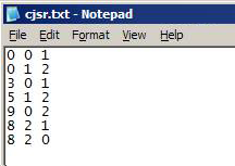 Inter-Slice Links File, Text file (*.txt)